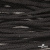 Шнур плетеный d-6 мм круглый, 70% хлопок 30% полиэстер, уп.90+/-1 м, цв.1078-черный - купить в Нефтеюганске. Цена: 588 руб.