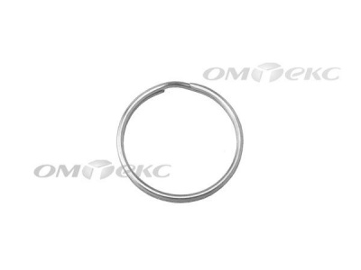 Кольцо металлическое d-20 мм, цв.-никель - купить в Нефтеюганске. Цена: 3.19 руб.