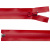 Молния водонепроницаемая PVC Т-7, 60 см, разъемная, цвет (820) красный - купить в Нефтеюганске. Цена: 49.39 руб.