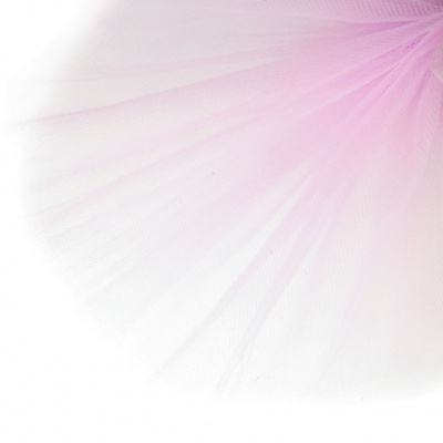Фатин матовый 16-12, 12 гр/м2, шир.300см, цвет нежно-розовый - купить в Нефтеюганске. Цена 96.31 руб.