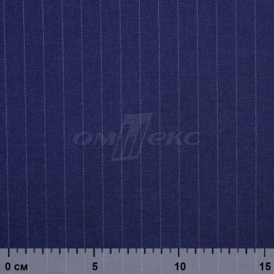 Костюмная ткань "Жаклин", 188 гр/м2, шир. 150 см, цвет тёмно-синий - купить в Нефтеюганске. Цена 426.49 руб.