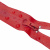 Молния водонепроницаемая PVC Т-7, 60 см, разъемная, цвет (820) красный - купить в Нефтеюганске. Цена: 49.39 руб.