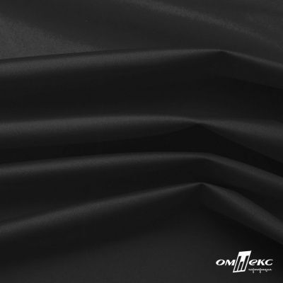 Курточная ткань Дюэл Middle (дюспо), WR PU Milky, Black/Чёрный 80г/м2, шир. 150 см - купить в Нефтеюганске. Цена 123.45 руб.