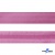 Косая бейка атласная "Омтекс" 15 мм х 132 м, цв. 135 темный розовый - купить в Нефтеюганске. Цена: 225.81 руб.