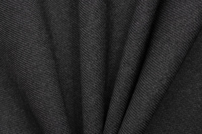 Ткань костюмная 25505 2003, 265 гр/м2, шир.150см, цвет т.серый - купить в Нефтеюганске. Цена 418.73 руб.