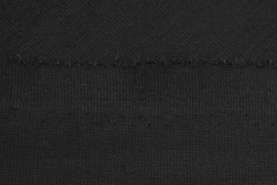 Трикотаж "Grange" BLACK 1# (2,38м/кг), 280 гр/м2, шир.150 см, цвет чёрно-серый - купить в Нефтеюганске. Цена 861.22 руб.