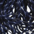 Шнурки #107-19, круглые 130 см, двухцветные цв.тём.синий/белый - купить в Нефтеюганске. Цена: 22.14 руб.
