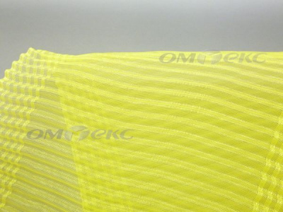 Лента капроновая "Гофре", шир. 110 мм/уп. 50 м, цвет жёлтый - купить в Нефтеюганске. Цена: 33.37 руб.