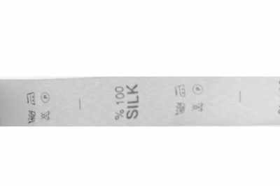 Состав и уход за тк.100% Silk (4000 шт) - купить в Нефтеюганске. Цена: 254.80 руб.