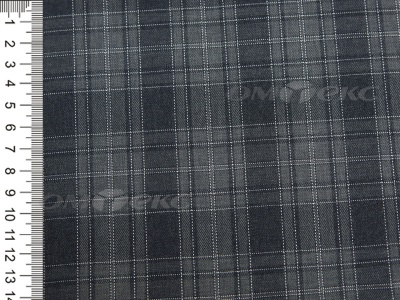 Ткань костюмная клетка 25235 2003, 185 гр/м2, шир.150см, цвет серый/сер - купить в Нефтеюганске. Цена 