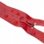 Молния водонепроницаемая PVC Т-7, 90 см, разъемная, цвет (820) красный - купить в Нефтеюганске. Цена: 61.18 руб.