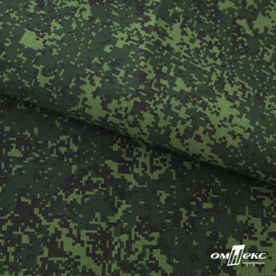 Униформ Рип Стоп 80/20 полиэфир/хлопок, 205 г/м2,  принтованный темно-зеленый, ВО, шир. 150 см - купить в Нефтеюганске. Цена 191.15 руб.
