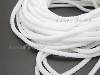 Шнур 1с35 4 мм крупное плетение 200 м белый - купить в Нефтеюганске. Цена: 1.10 руб.
