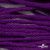 Шнур плетеный d-6 мм, круглый 70% хлопок 30% полиэстер, уп.90+/-1 м, цв.1084-фиолет - купить в Нефтеюганске. Цена: 588 руб.