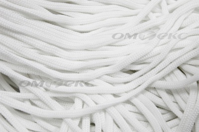 Шнур Т-02 (4с2) мелкое плетение 4мм 100 м белый - купить в Нефтеюганске. Цена: 2.50 руб.