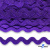 Тесьма вьюнчик 0381-0050, 5 мм/упак.33+/-1м, цвет 9530-фиолетовый - купить в Нефтеюганске. Цена: 107.26 руб.