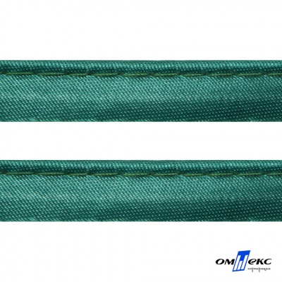 Кант атласный 140, шир. 12 мм (в упак. 65,8 м), цвет т.зелёный - купить в Нефтеюганске. Цена: 237.16 руб.