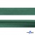 Косая бейка атласная "Омтекс" 15 мм х 132 м, цв. 056 темный зеленый - купить в Нефтеюганске. Цена: 225.81 руб.