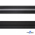 Рулонная молния с покрытием PVC спираль тип 3 (упак.270м) -черная с полосой СВО - купить в Нефтеюганске. Цена: 12.74 руб.
