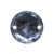Стразы пришивные акриловые арт.#32/3 - "Кристал", 12 мм - купить в Нефтеюганске. Цена: 0.67 руб.