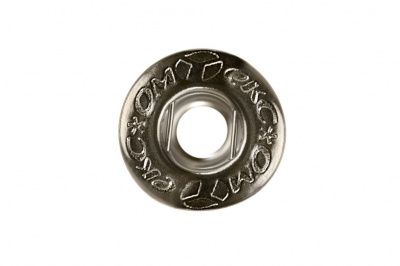 Кнопка металлическая "Альфа" с пружиной, 15 мм (уп. 720+/-20 шт), цвет никель - купить в Нефтеюганске. Цена: 1 481.69 руб.