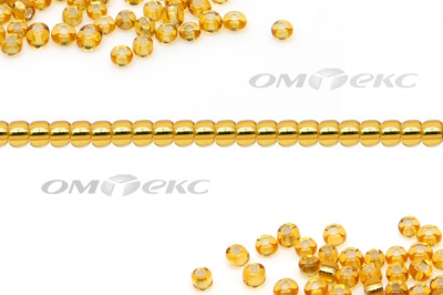 Бисер (SL) 11/0 ( упак.100 гр) цв.22 - золото - купить в Нефтеюганске. Цена: 53.34 руб.