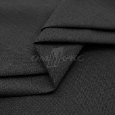 Сорочечная ткань "Ассет", 120 гр/м2, шир.150см, цвет чёрный - купить в Нефтеюганске. Цена 248.87 руб.