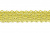 Тесьма кружевная 0621-1567, шир. 15 мм/уп. 20+/-1 м, цвет 017-жёлтый - купить в Нефтеюганске. Цена: 466.97 руб.