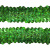 Тесьма с пайетками D4, шир. 30 мм/уп. 25+/-1 м, цвет зелёный - купить в Нефтеюганске. Цена: 1 087.39 руб.