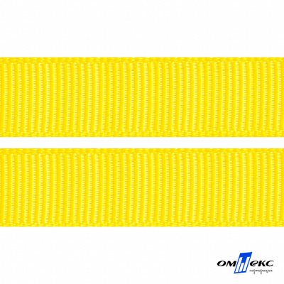 Репсовая лента 020, шир. 25 мм/уп. 50+/-1 м, цвет жёлтый - купить в Нефтеюганске. Цена: 298.75 руб.