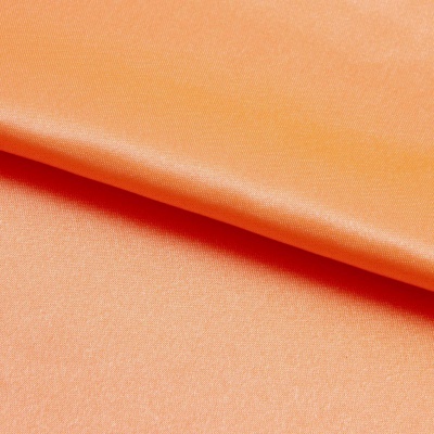 Поли креп-сатин 16-1543, 120 гр/м2, шир.150см, цвет персик - купить в Нефтеюганске. Цена 155.57 руб.