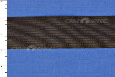 Окантовочная тесьма №216, шир. 22 мм (в упак. 100 м), цвет коричневый - купить в Нефтеюганске. Цена: 271.60 руб.