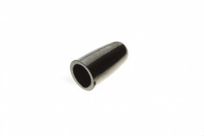 8100-Наконечник пластиковый под металл 15 мм-тем.никель - купить в Нефтеюганске. Цена: 2.48 руб.