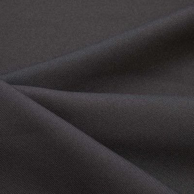 Ткань костюмная 21010 2186, 225 гр/м2, шир.150см, цвет т.серый - купить в Нефтеюганске. Цена 390.73 руб.