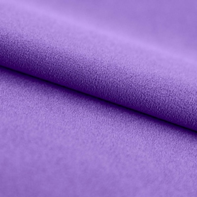 Креп стрейч Амузен 17-3323, 85 гр/м2, шир.150см, цвет фиолетовый - купить в Нефтеюганске. Цена 196.05 руб.