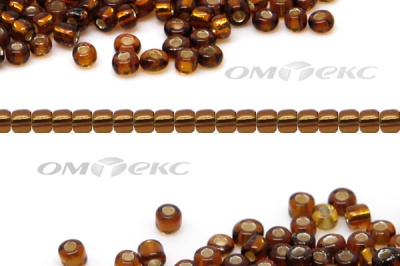 Бисер (SL) 11/0 ( упак.100 гр) цв.53 - коричневый - купить в Нефтеюганске. Цена: 53.34 руб.