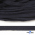 Шнур плетеный d-8 мм плоский, 70% хлопок 30% полиэстер, уп.85+/-1 м, цв.1010-т.синий - купить в Нефтеюганске. Цена: 735 руб.