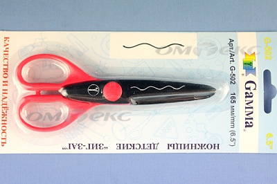 Ножницы G-502 детские 165 мм - купить в Нефтеюганске. Цена: 292.21 руб.