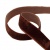 Лента бархатная нейлон, шир.12 мм, (упак. 45,7м), цв.120-шоколад - купить в Нефтеюганске. Цена: 396 руб.