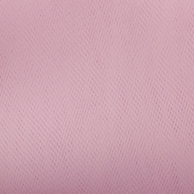 Фатин матовый 16-12, 12 гр/м2, шир.300см, цвет нежно-розовый - купить в Нефтеюганске. Цена 97.30 руб.