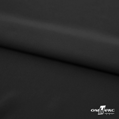 Плательная ткань "Невада", 120 гр/м2, шир.150 см, цвет чёрный - купить в Нефтеюганске. Цена 254.22 руб.