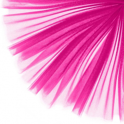 Фатин блестящий 16-31, 12 гр/м2, шир.300см, цвет барби розовый - купить в Нефтеюганске. Цена 110.84 руб.