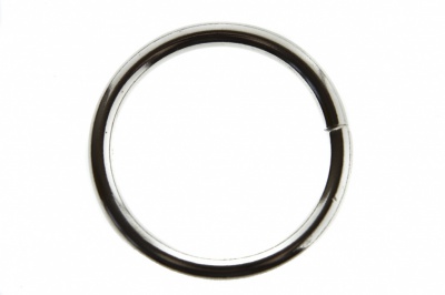 Кольцо металлическое d-38 мм, цв.-никель - купить в Нефтеюганске. Цена: 4.89 руб.