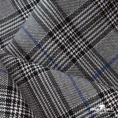 Ткань костюмная "Клер" 80% P, 16% R, 4% S, 200 г/м2, шир.150 см,#3 цв-серый/синий - купить в Нефтеюганске. Цена 412.02 руб.