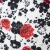 Плательная ткань "Фламенко" 22.1, 80 гр/м2, шир.150 см, принт растительный - купить в Нефтеюганске. Цена 239.03 руб.