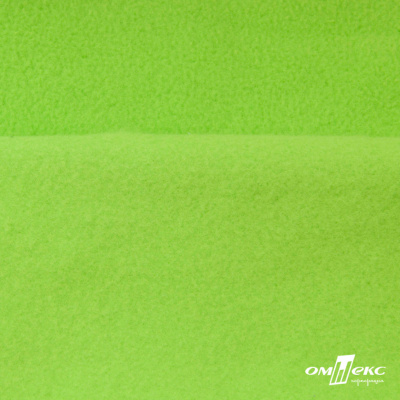 Флис DTY 15-0146, 240 г/м2, шир. 150 см, цвет зеленая свежесть - купить в Нефтеюганске. Цена 627.39 руб.
