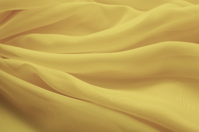 Портьерный капрон 12-0826, 47 гр/м2, шир.300см, цвет св.жёлтый - купить в Нефтеюганске. Цена 137.27 руб.