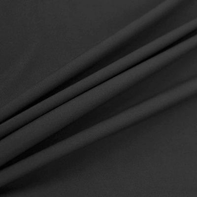 Костюмная ткань с вискозой "Салерно", 210 гр/м2, шир.150см, цвет чёрный - купить в Нефтеюганске. Цена 450.98 руб.