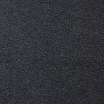 Флис DTY, 130 г/м2, шир. 150 см, цвет чёрный - купить в Нефтеюганске. Цена 694.22 руб.