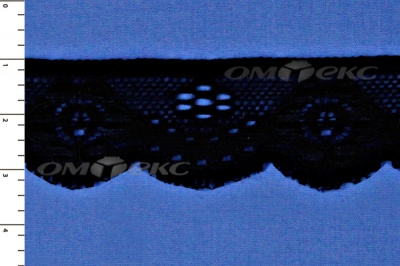 Кружево эластичное узкое арт.3091/25мм/черное - купить в Нефтеюганске. Цена: 8.98 руб.